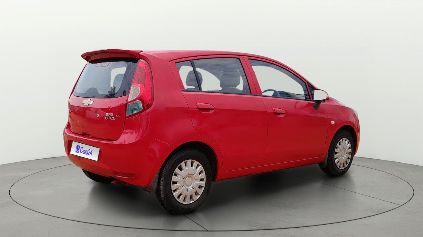 2013 Chevrolet Sail UVA 1.2 LT ABS, Petrol, Manual, 62,982 km, Right Back Diagonal