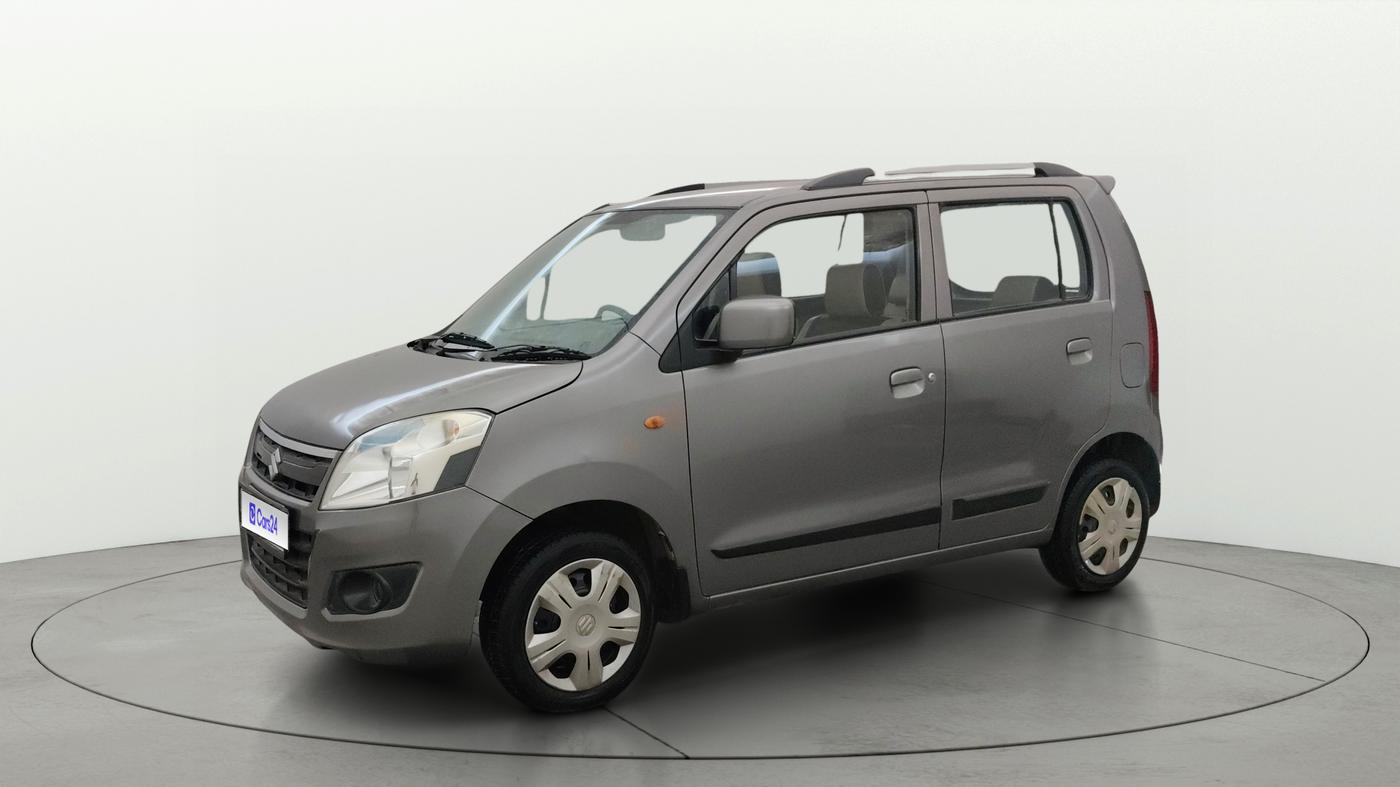 2016 Maruti Wagon R 1.0 VXI AMT, Petrol, Automatic, 96,800 km, Left Front Diagonal