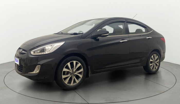 2014 Hyundai Verna FLUIDIC 1.6 CRDI SX OPT, Diesel, Manual, 51,472 km, Left Front Diagonal