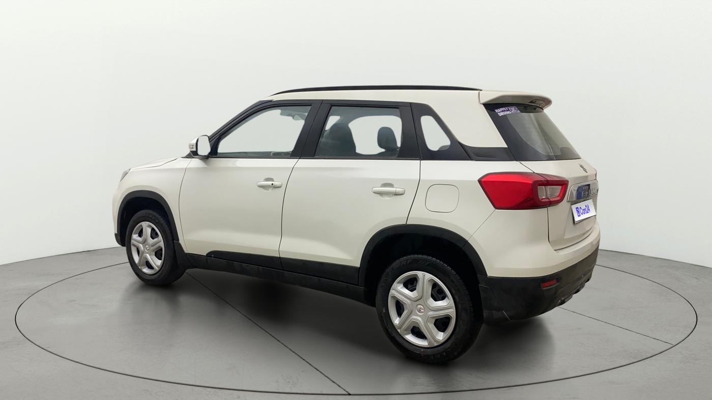 2022 Maruti Vitara Brezza VXI AT SHVS, Petrol, Automatic, 30,010 km, Left Back Diagonal