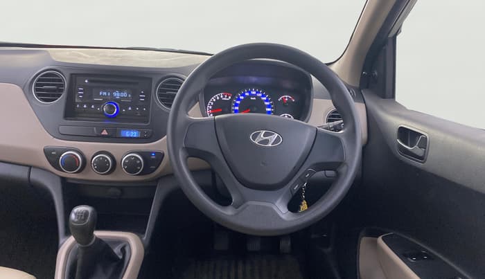 2014 Hyundai Xcent S 1.2, Petrol, Manual, 26,282 km, Steering Wheel Close Up