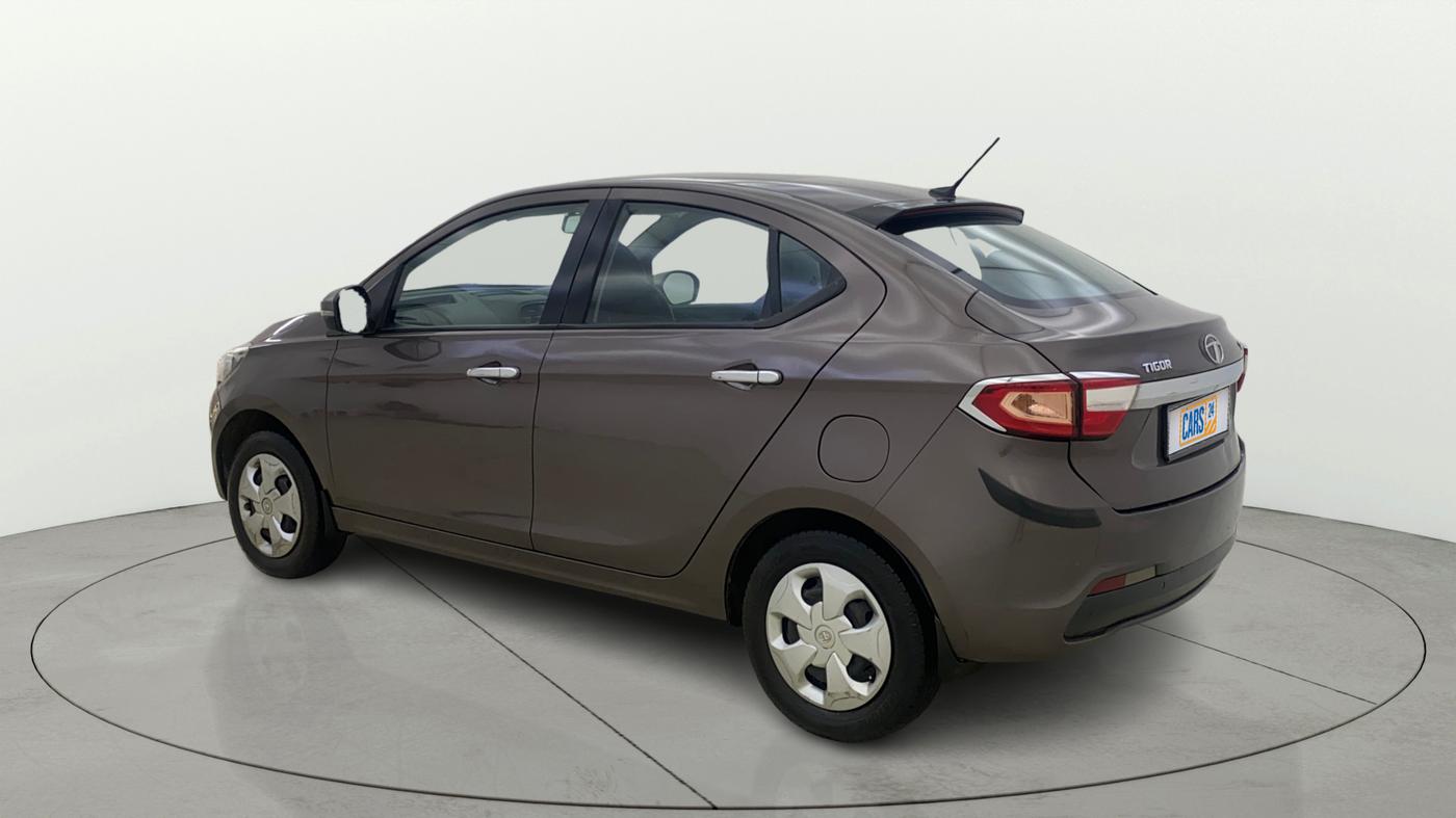 2018 Tata TIGOR XTA PETROL, CNG, Automatic, 84,939 km, Left Back Diagonal