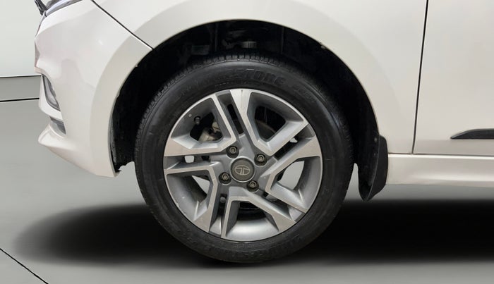 2022 Tata TIGOR XZ PLUS PETROL, Petrol, Manual, 37,457 km, Left Front Wheel