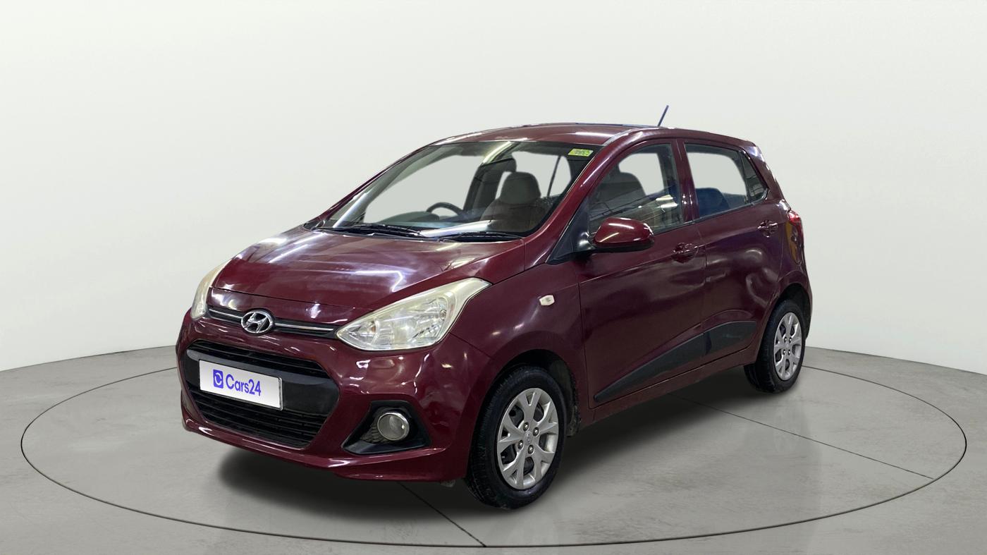 2015 Hyundai Grand i10 MAGNA 1.1 CRDI, Diesel, Manual, 84,587 km, Left Front Diagonal