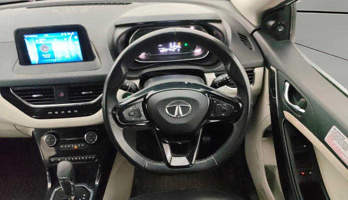 2021 Tata NEXON XZA PLUS (O) PETROL, Petrol, Automatic, 46,824 km, Steering Wheel Close Up
