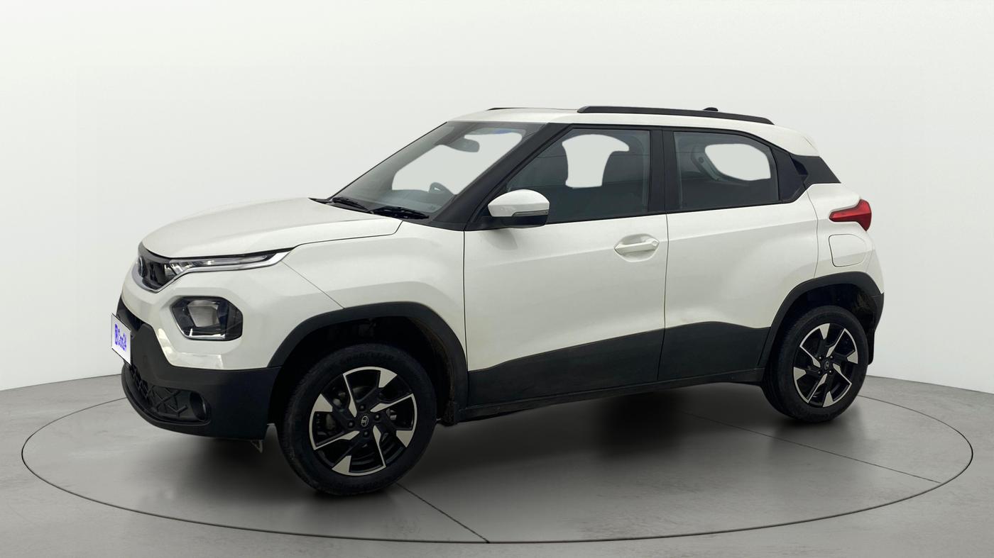 2024 Tata PUNCH ACCOMPLISHED DAZZLE SUNROOF CNG MT, CNG, Manual, 26,504 km, Left Front Diagonal