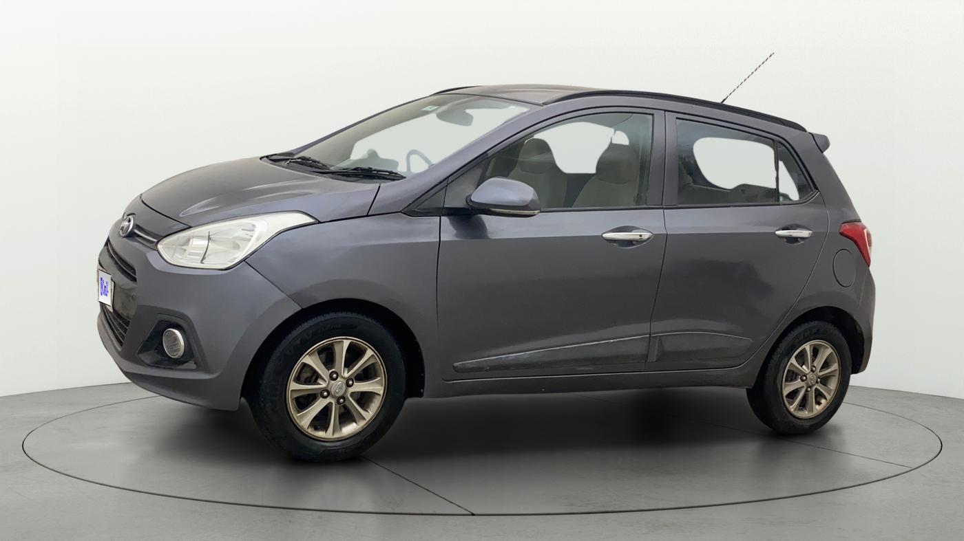 2016 Hyundai Grand i10 ASTA AT 1.2 KAPPA VTVT, Petrol, Automatic, 96,266 km, Left Front Diagonal