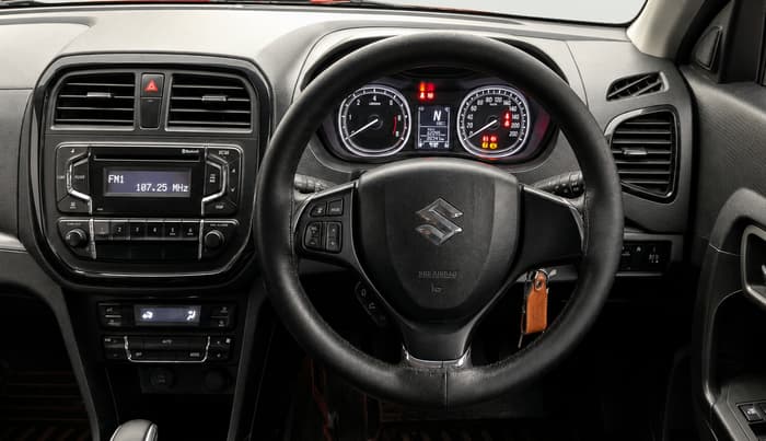 2019 Maruti Vitara Brezza ZDI AMT, Diesel, Automatic, 95,457 km, Steering Wheel Close Up