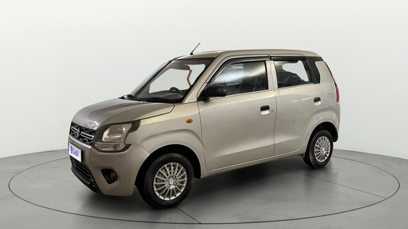 2019 Maruti New Wagon-R LXI CNG (O) 1.0, CNG, Manual, 56,758 km, Left Front Diagonal