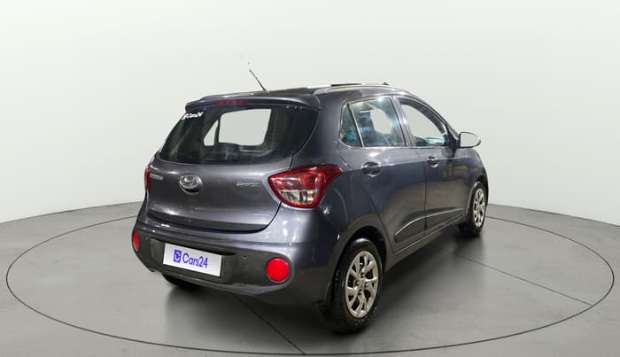 2018 Hyundai Grand i10 SPORTZ 1.2 KAPPA VTVT, Petrol, Manual, 25,023 km, Right Back Diagonal