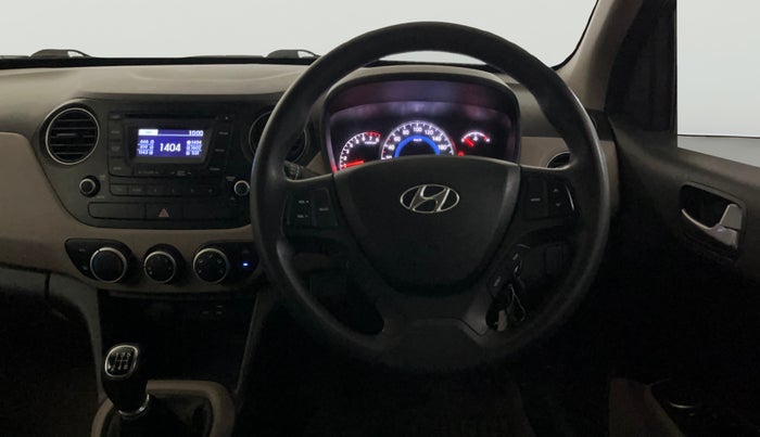 2015 Hyundai Grand i10 SPORTZ 1.2 KAPPA VTVT, Petrol, Manual, 42,588 km, Steering Wheel Close Up