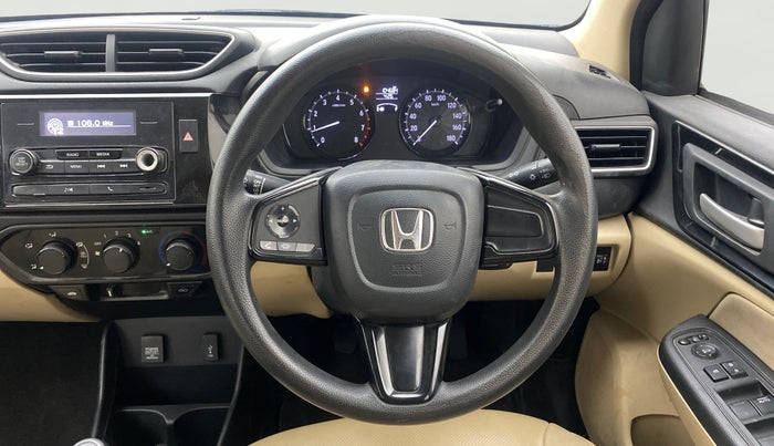 2019 Honda Amaze 1.2L I-VTEC S, Petrol, Manual, 1,04,662 km, Steering Wheel Close Up