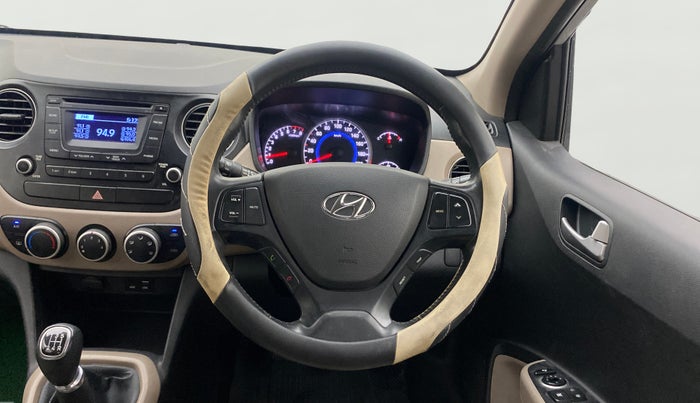 2016 Hyundai Grand i10 ASTA 1.2 KAPPA VTVT, Petrol, Manual, 76,149 km, Steering Wheel Close Up