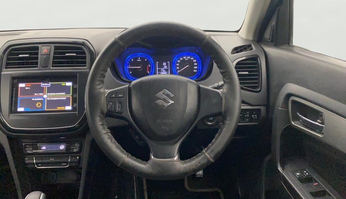 2019 Maruti Vitara Brezza ZDI PLUS AMT, Diesel, Automatic, 29,854 km, Steering Wheel Close Up