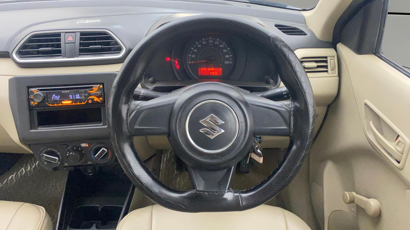 2020 Maruti Dzire LXI, Petrol, Manual, 77,035 km, Steering Wheel Close Up
