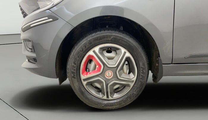 2023 Tata Tiago XM CNG, CNG, Manual, 15,340 km, Left Front Wheel
