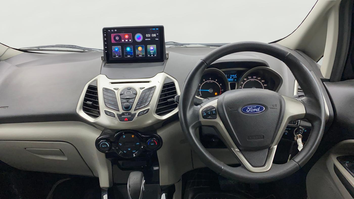 2015 Ford Ecosport TITANIUM 1.5L PETROL AT, Petrol, Automatic, 78,110 km, Steering Wheel Close Up