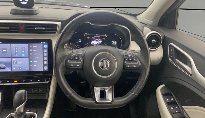 2023 MG ASTOR SHARP 1.5 CVT, Petrol, Automatic, 35,136 km, Steering Wheel Close Up