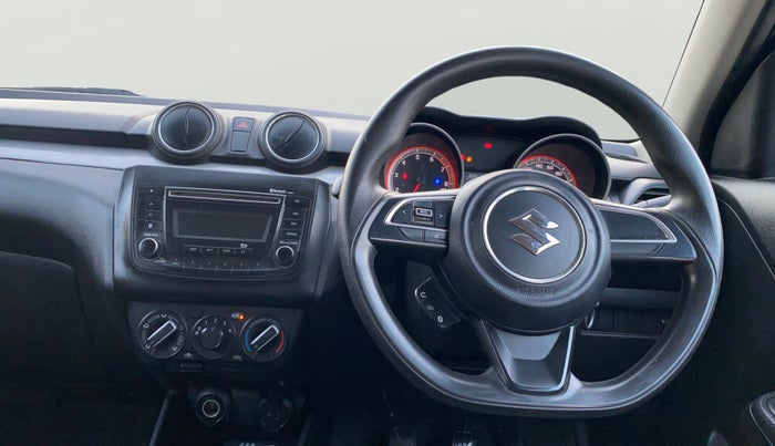 2020 Maruti Swift VXI, Petrol, Manual, 1,37,620 km, Steering Wheel Close Up