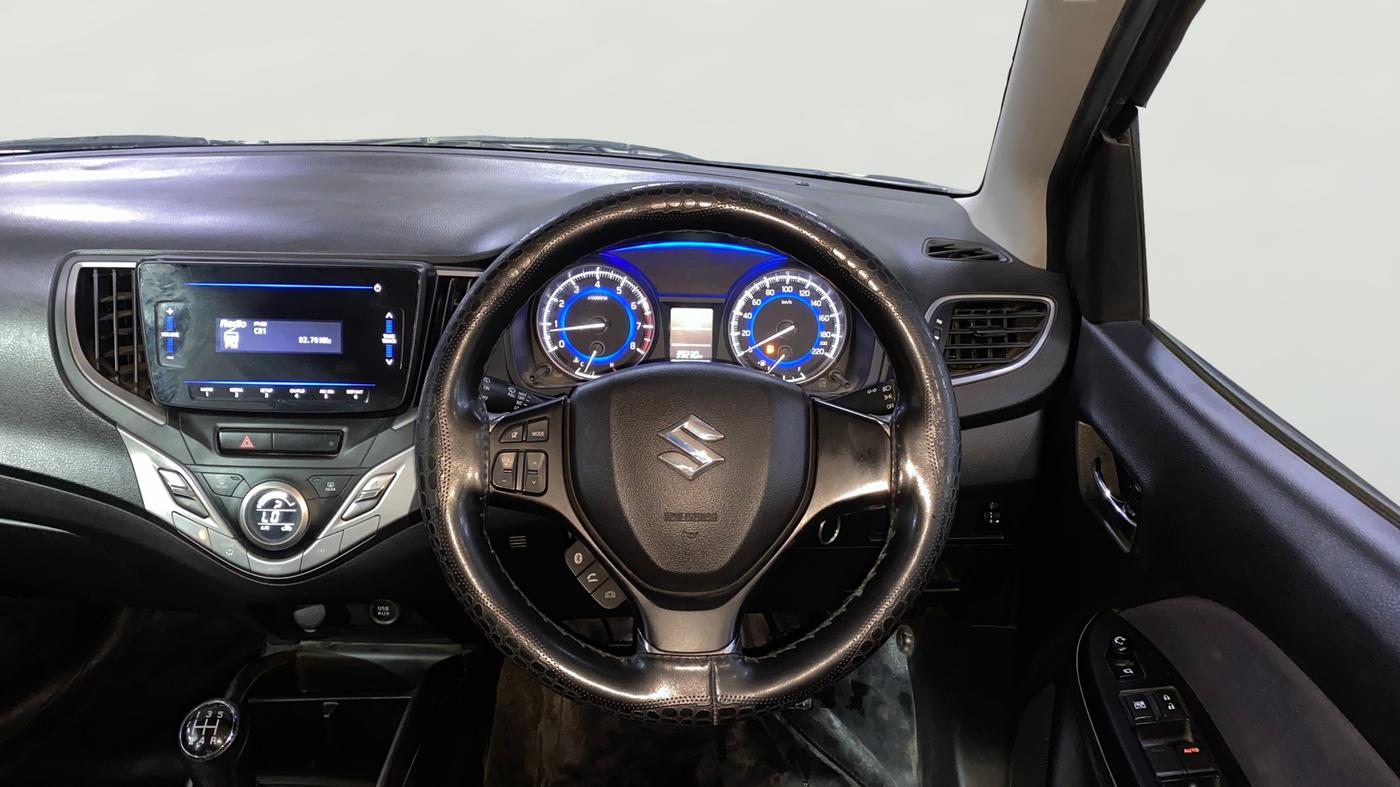 2019 Maruti Baleno DELTA PETROL 1.2, Petrol, Manual, 39,222 km, Steering Wheel Close Up