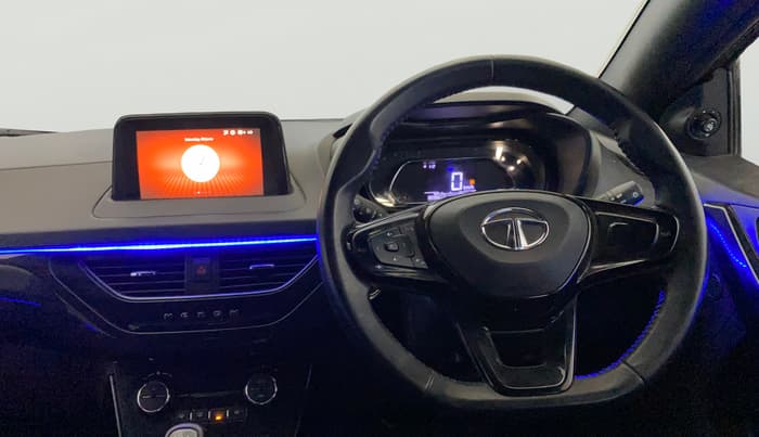 2023 Tata NEXON XZ PLUS PETROL DARK EDITION, Petrol, Manual, 36,979 km, Steering Wheel Close Up