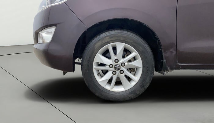 2016 Toyota Innova Crysta 2.4 VX 7 STR, Diesel, Manual, 68,815 km, Left Front Wheel