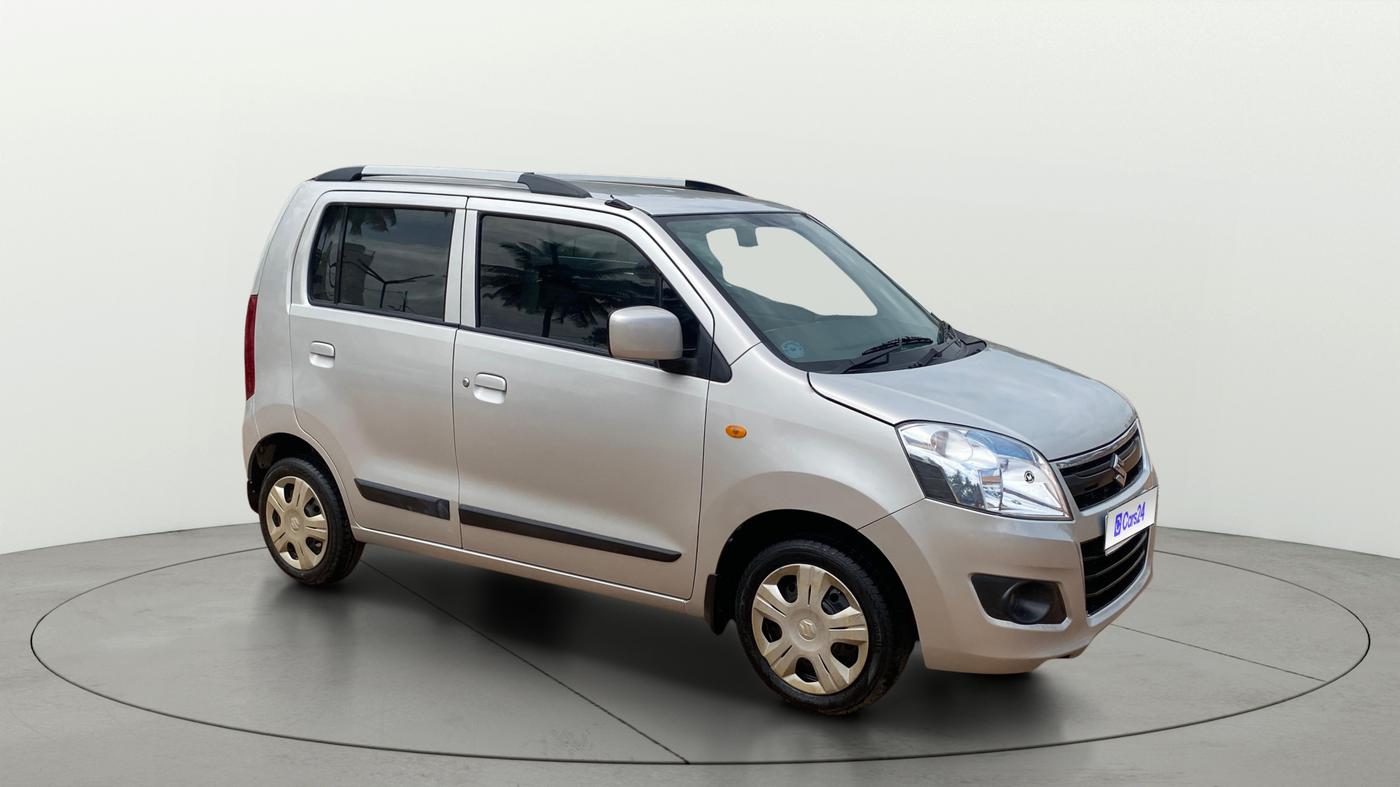2013 Maruti Wagon R 1.0 VXI, Petrol, Manual, 52,605 km, Right Front Diagonal