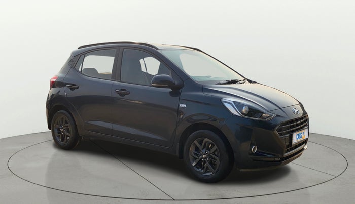 2021 Hyundai GRAND I10 NIOS SPORTZ AMT 1.2 KAPPA VTVT, Petrol, Automatic, 30,399 km, Right Front Diagonal