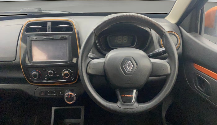 2017 Renault Kwid CLIMBER 1.0 AMT, Petrol, Automatic, 49,297 km, Steering Wheel Close Up