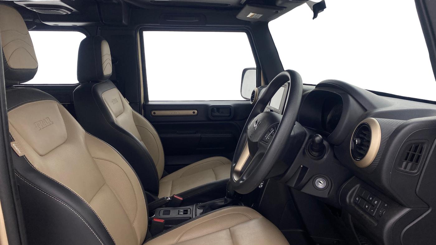 2024 Mahindra Thar LX PETROL HT 4WD AT, Petrol, Automatic, 4,777 km, Right Side Front Door Cabin