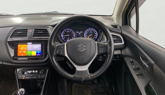 2021 Maruti S Cross ZETA 1.5, Petrol, Manual, 51,273 km, Steering Wheel Close Up