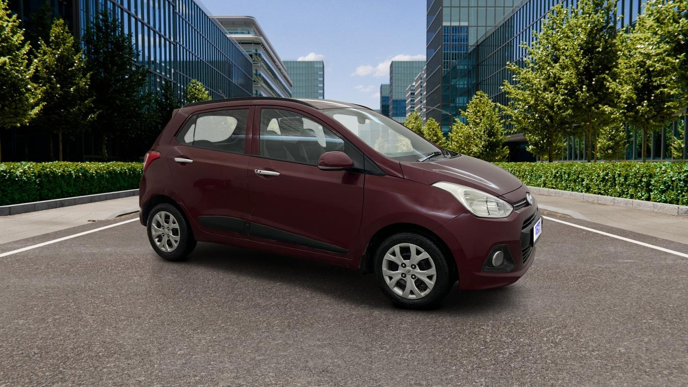 2014 Hyundai Grand i10 SPORTZ 1.2 KAPPA VTVT, Petrol, Manual, 93,042 km, Right Front Diagonal