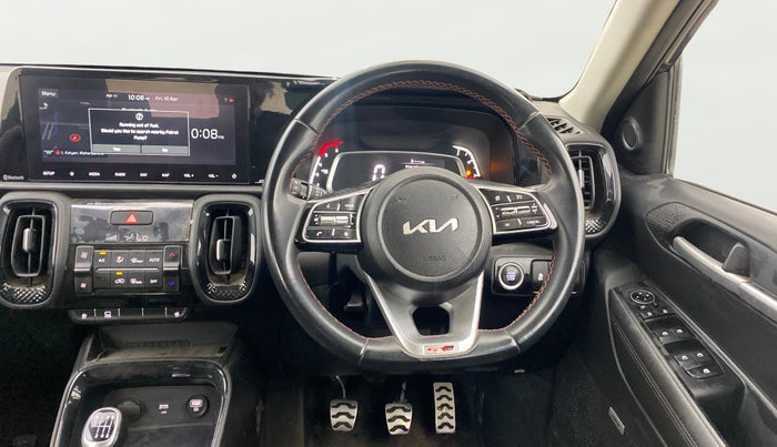 2022 KIA SONET GTX PLUS 1.5, Diesel, Manual, 56,611 km, Steering Wheel Close Up