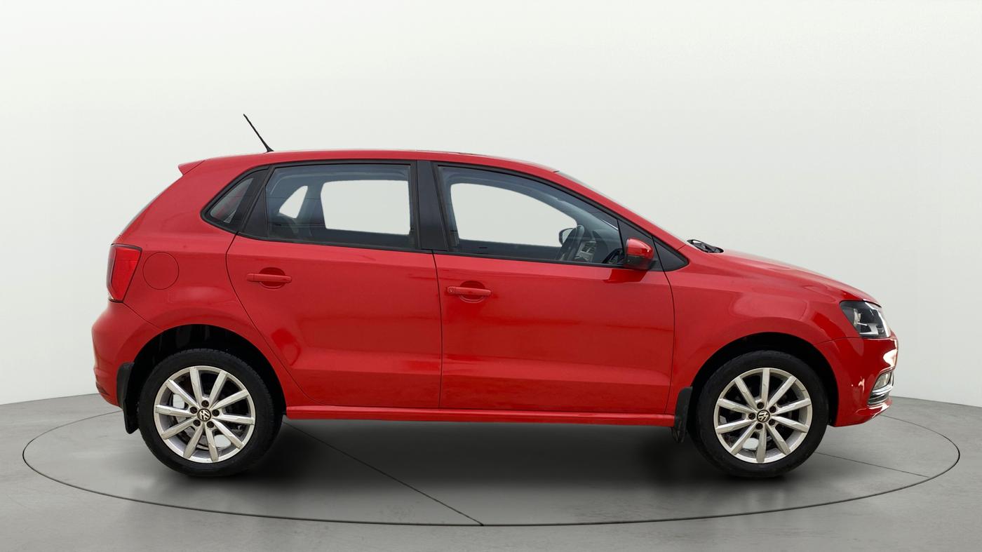 2017 Volkswagen Polo HIGHLINE PLUS 1.2(16 ALLOY, Petrol, Manual, 62,663 km, Right Side View