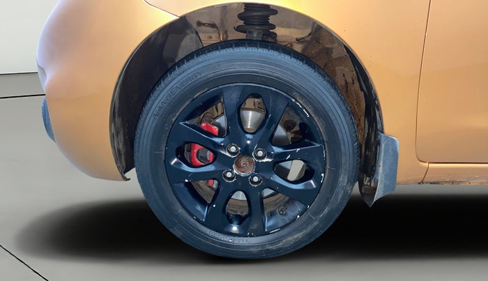 2017 Nissan Micra XV CVT, Petrol, Automatic, 1,09,555 km, Left Front Wheel