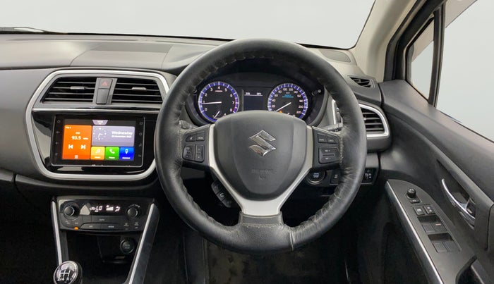 2021 Maruti S Cross ZETA 1.5, Petrol, Manual, 72,737 km, Steering Wheel Close Up