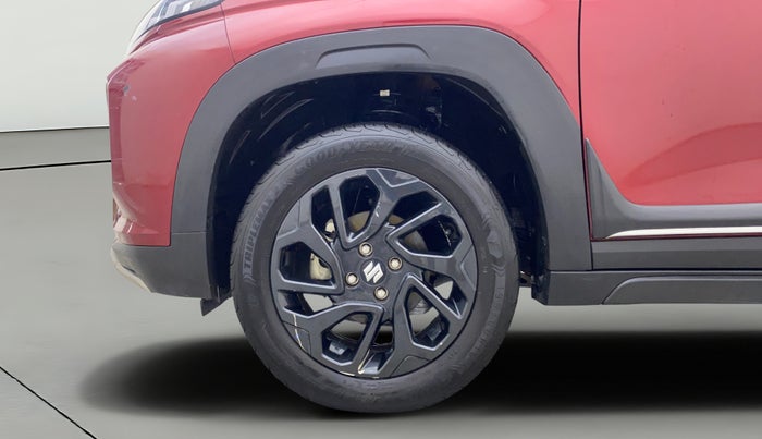 2024 Maruti FRONX DELTA PLUS 1.2L AGS, Petrol, Automatic, 8,453 km, Left Front Wheel