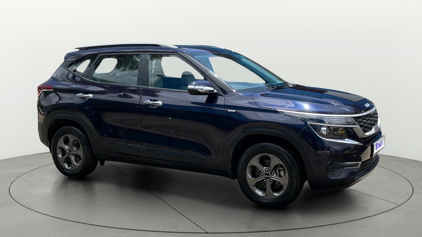 2023 KIA SELTOS HTK PLUS 1.5 IMT, Petrol, Manual, 43,995 km, Right Front Diagonal