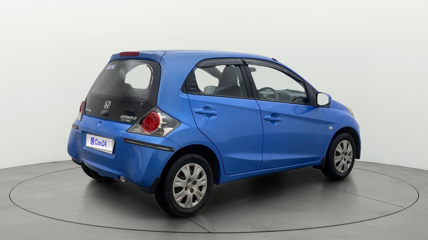 2014 Honda Brio S MT, Petrol, Manual, 62,077 km, Right Back Diagonal