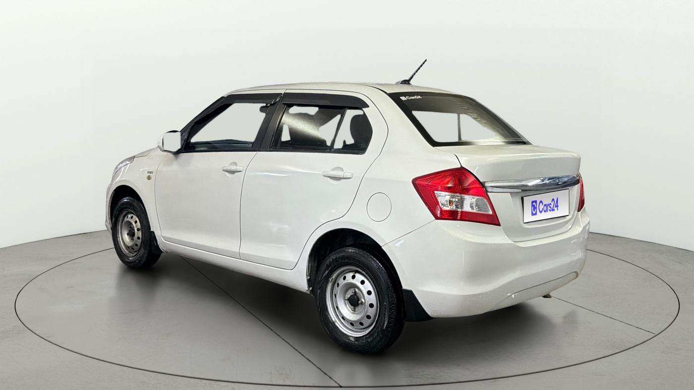 2015 Maruti Swift Dzire LXI (O), CNG, Manual, 72,280 km, Left Back Diagonal