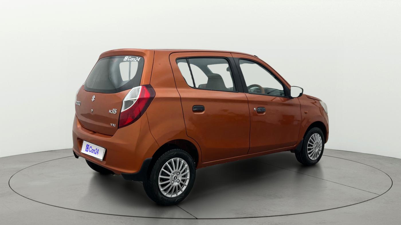 2017 Maruti Alto K10 VXI, Petrol, Manual, 80,632 km, Right Back Diagonal