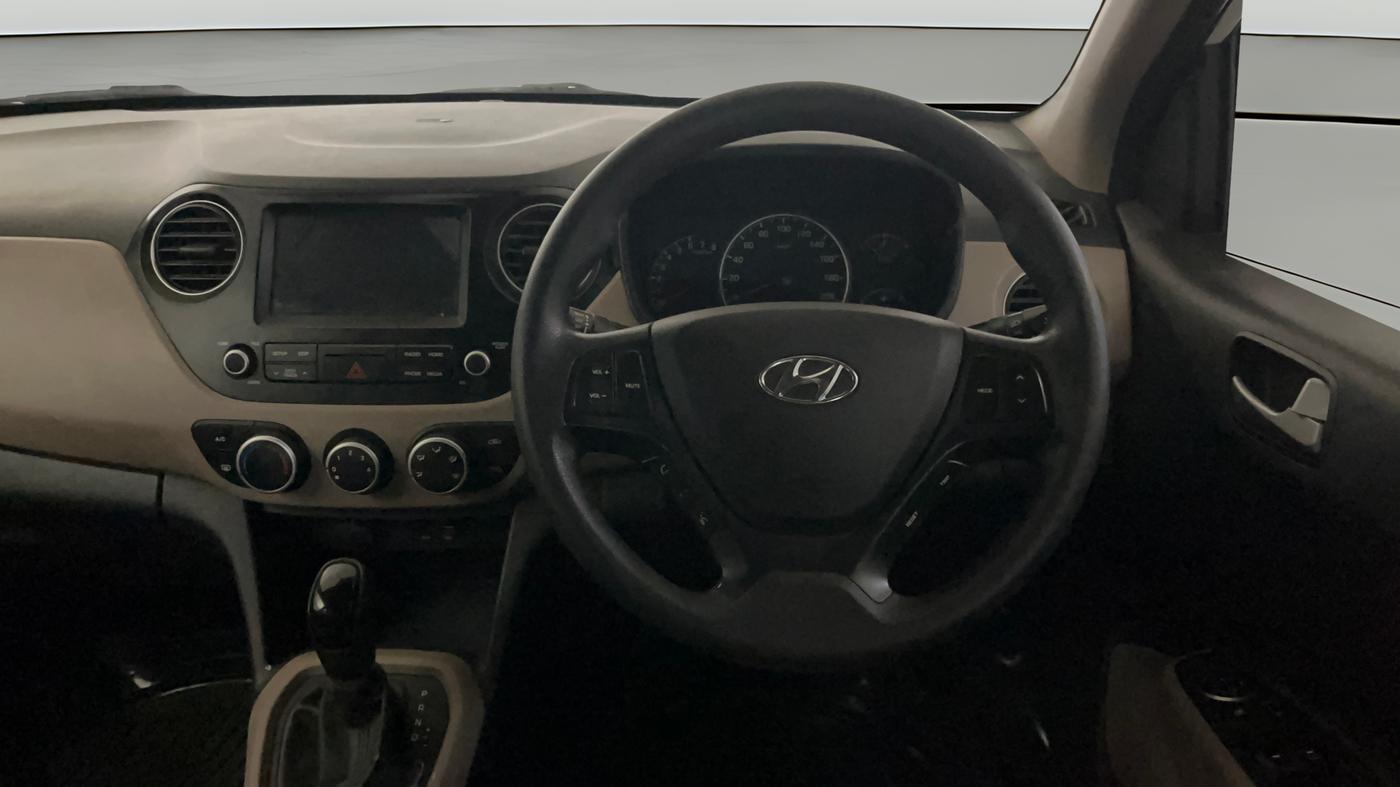 2018 Hyundai Grand i10 SPORTZ AT 1.2 KAPPA VTVT, Petrol, Automatic, 21,664 km, Steering Wheel Close Up