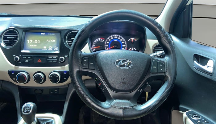 2017 Hyundai Grand i10 SPORTZ 1.2 KAPPA VTVT, Petrol, Manual, 41,714 km, Steering Wheel Close Up