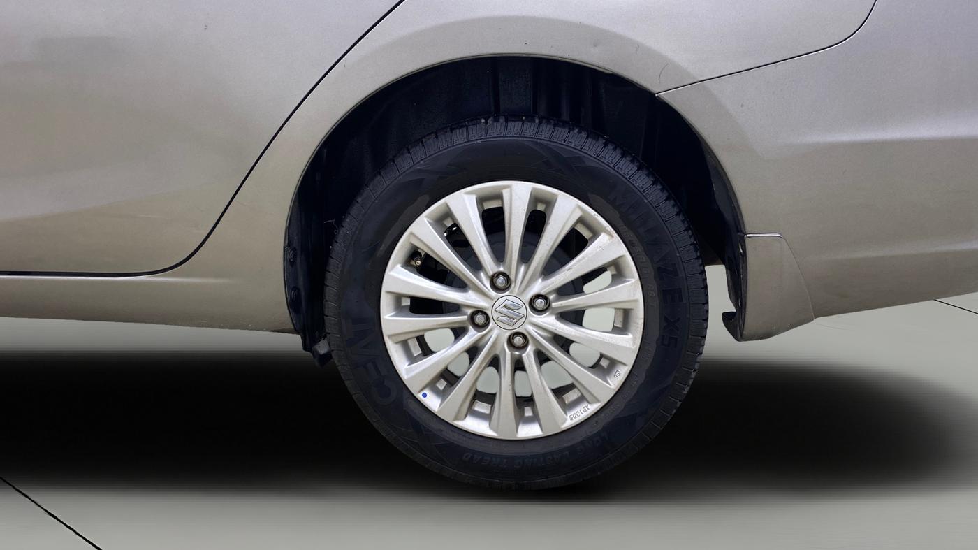 2021 Maruti Ciaz ZETA 1.5 SHVS MT PETROL, Petrol, Manual, 55,867 km, Left Rear Wheel