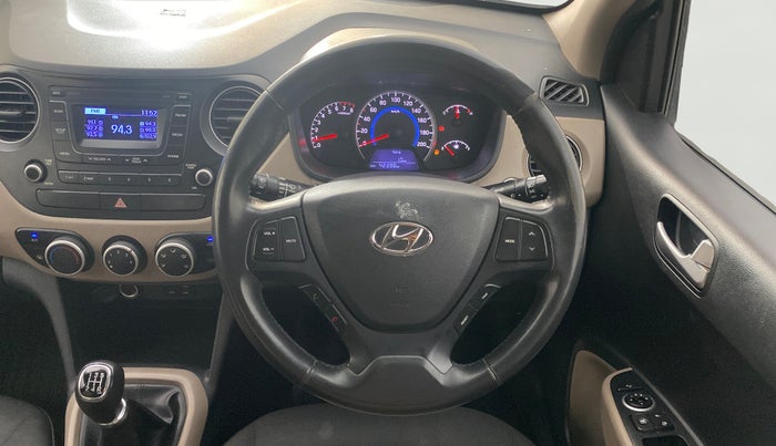 2016 Hyundai Grand i10 ASTA (O) 1.2 KAPPA VTVT, Petrol, Manual, 42,365 km, Steering Wheel Close Up