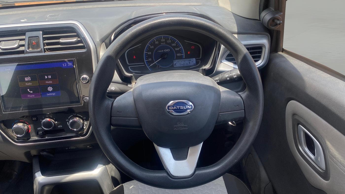 2021 Datsun Redi Go T(O) 1.0, Petrol, Manual, 44,014 km, Steering Wheel Close Up