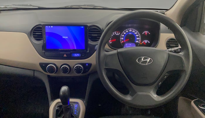 2016 Hyundai Grand i10 MAGNA AT 1.2 KAPPA VTVT, CNG, Automatic, 74,819 km, Steering Wheel Close Up