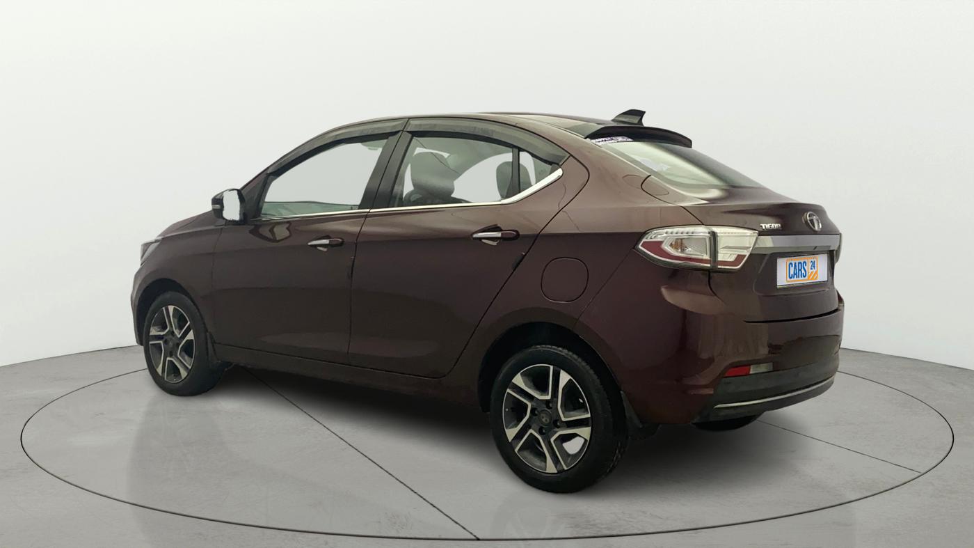 2020 Tata TIGOR XZA PLUS PETROL, Petrol, Automatic, 1,02,609 km, Left Back Diagonal