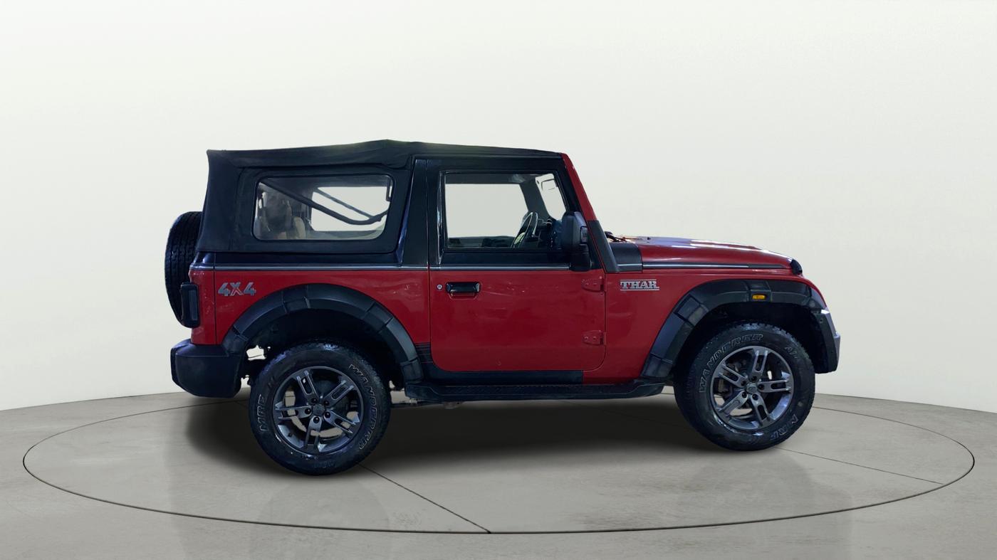 2021 Mahindra Thar LX  P 4WD AT CONVERTIBLE, Petrol, Automatic, 32,876 km, Right Side View