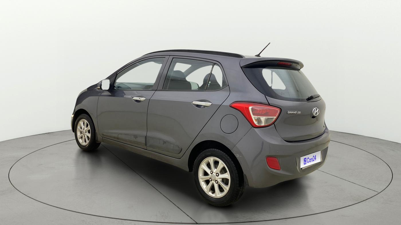2015 Hyundai Grand i10 ASTA AT 1.2 KAPPA VTVT, Petrol, Automatic, 70,966 km, Left Back Diagonal